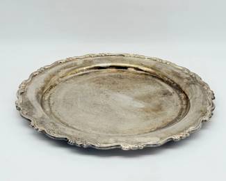 157 OneidaSilverPlatedServingPlatter