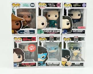 103 4AssortedFunkoPopVinylFigures
