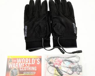 188 GerbingsHeatedBlackTextileMotorcycleGloves