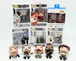 127 5MixedMarvelWalkingDeadFunkoPopLot