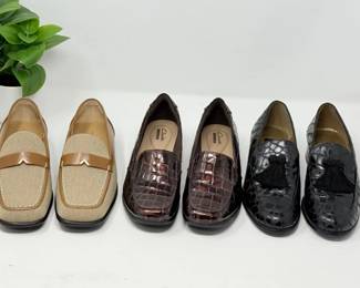 11 WomensViaViaClarksStuartWeitzmanLoafers