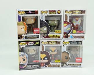 186 2FunkoPopVinylFiguresMarvelStarWars