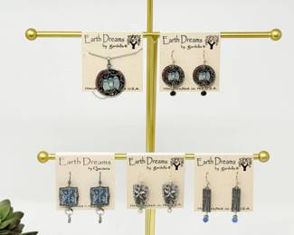 128 EarthDreamsOwlPendantNecklaceEarrings