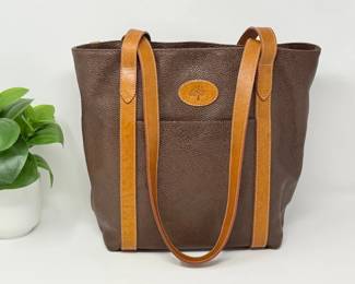 3 MulberryArabellaScotchgrainToteBagwithLeatherStraps