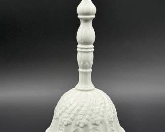 98 CrownStaffordshireSurreyCollectionWhitePorcelainBell