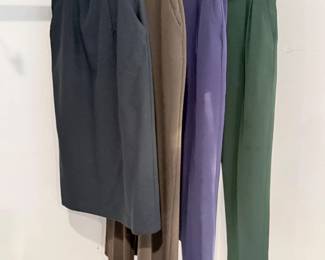 78 BlackMidiSkirtThreeDressPantsSet