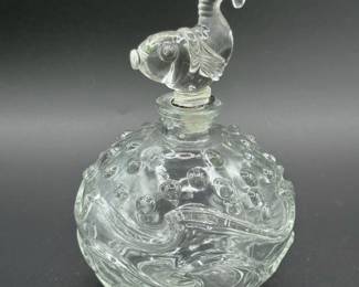 62 AlfredFlasterArtDecoFishStopperPerfumeBottle