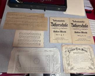 Lot 35: Antique Zither
