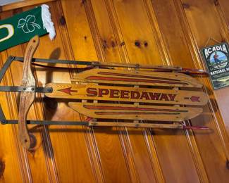 Lot 4: Vintage Speedway Sled
