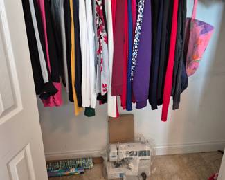 More ladies clothes and sewing machine