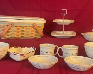 Longaberger Pottery Collection