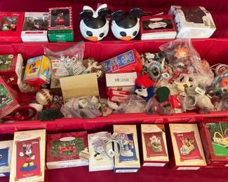 Holiday Ornaments Mystery Lot, Including Disney McDonalds