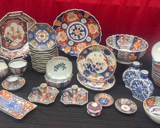 Vtg Asian Tableware Collection