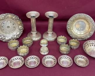 Sterling Silver Table Service Items
