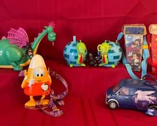 Disney Electrical Parade Popcorn Buckets LightUp Sippers