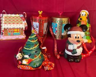 Disney Parks Holiday Popcorn Buckets