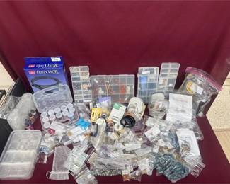 Large Array of Jewelry Making Supplies