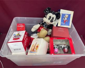 Hallmark Disney Collectable Ornaments Mystery Lot