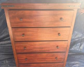 Brown Cedar Line Drawer Dresser Brown Cedar Line Drawer Dresser
