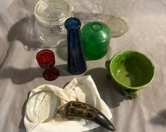 Vintage Collectible Glass Items