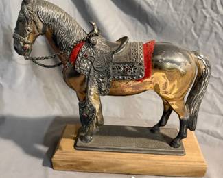 Bronze Plated Horse