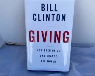 Signed Giving by Bill Clinton