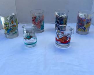 McDonalds Walt Disney Glassware