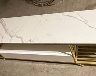 Homary Oval TV Stand