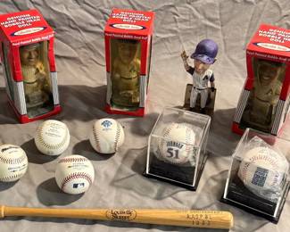 Baseball Balls and Bobble Heads