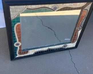 Tile Wall Mirror
