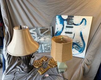Rockin Art, and Lamps