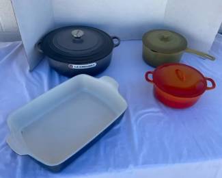 Le Creuset Enamel Cast Iron Dutch Oven and More