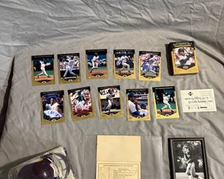 Mix of Signed and Collectible Sports Memorabilia