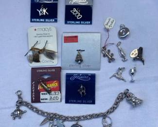Sterling Silver Jewelry Charms