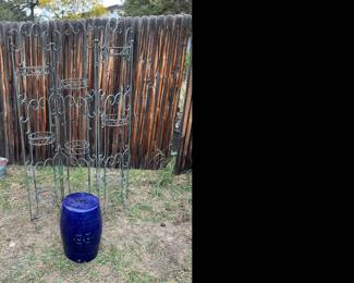 Plant Stand and Garden Stool
