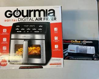 Air Fryer and Knife Sharpener