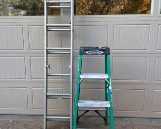 Step Ladder and Exending Ladder