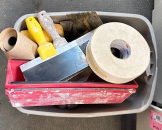 Drywall and Painting Tools, Trowels and Supplies