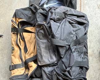 Duffel Bag and Rolling Bags