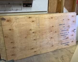 Plywood Panels, Butcher Block Slab and Countertop Remnants