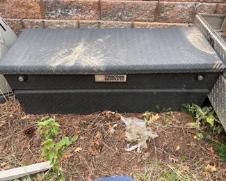 Tractor Supply Co. Black Diamond-Plate Truck Tool Box