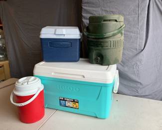 Coolesr and Insulated Beverage Jugs