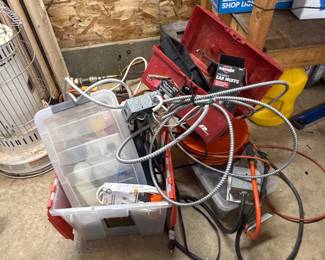 Plano Toolbox, Cords and More