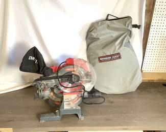 Compount Miter Saw and Dust Solution Hood