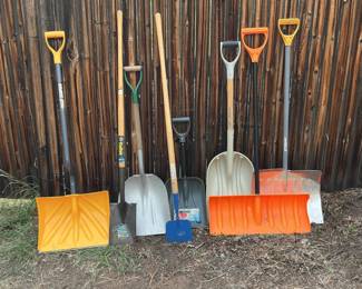 Snow Shovels, Grain Scoops, Garden Spade and More