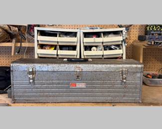 Metal Toolbox, Parts Organizers, Hardware and Workshop Supplies