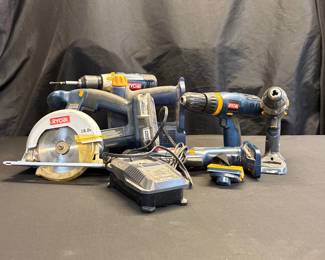 Ryobi 18V Cordless Power Tools, Circular Saw and Charger