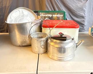 Stovetop Smoker, Aluminum Cookware and More