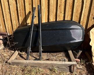 Yakima Rooftop Cargo Box with Crossbars