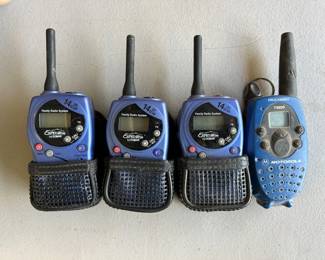 Handheld Radios with Holsters